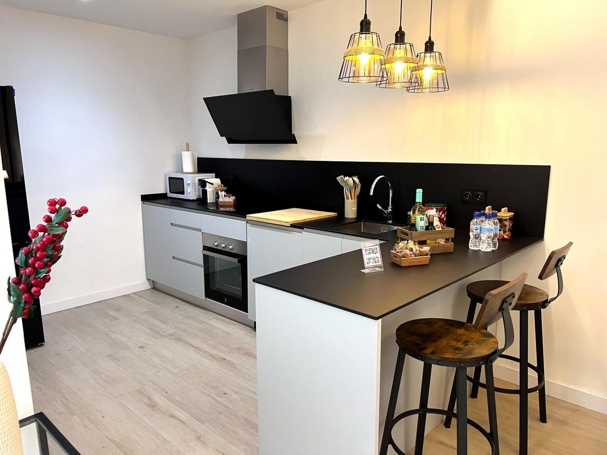 Ferienwohnung Duplex Moderno Y Acogedor Junto A Atocha Madrid Exterior foto