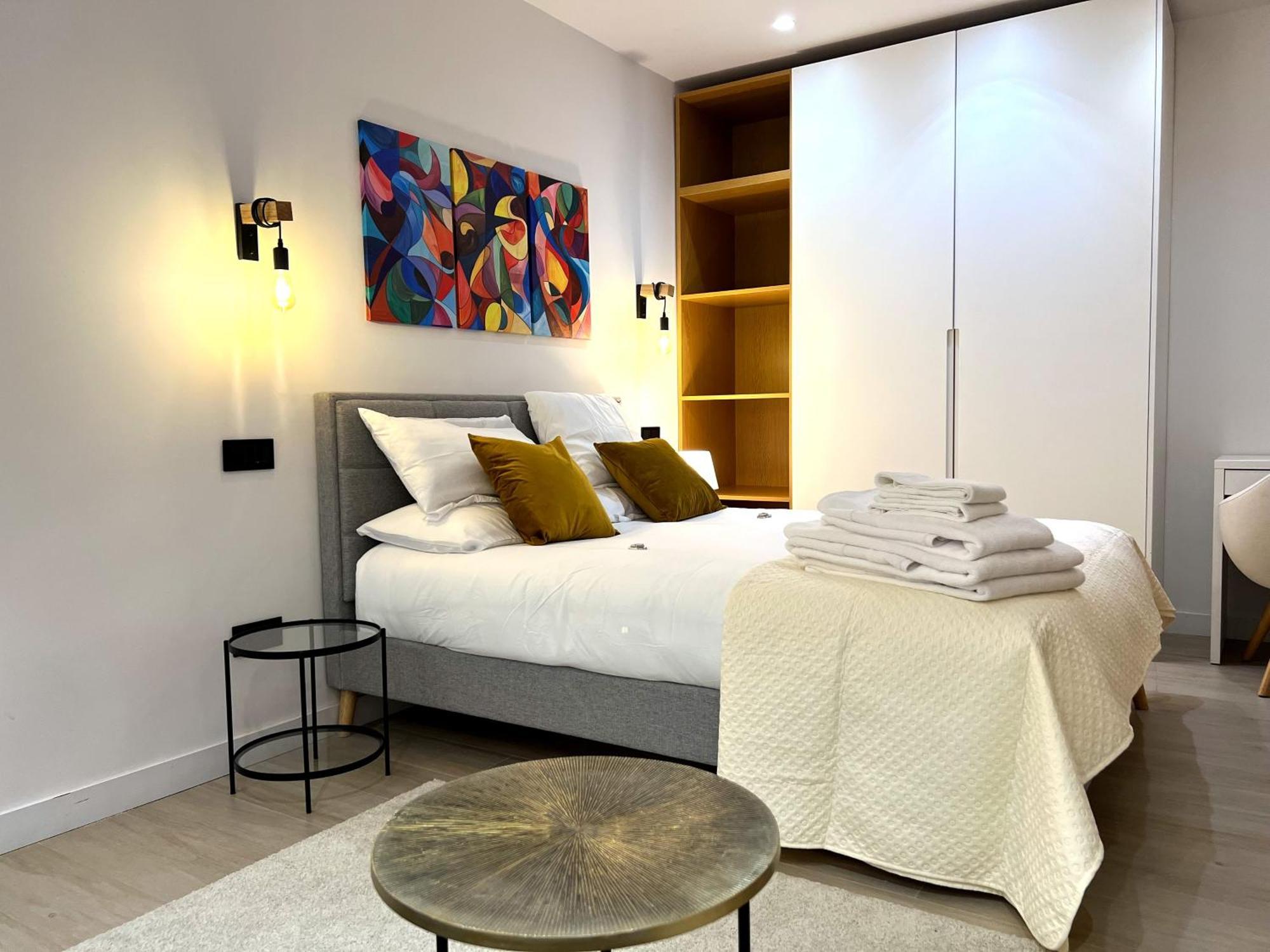 Ferienwohnung Duplex Moderno Y Acogedor Junto A Atocha Madrid Exterior foto