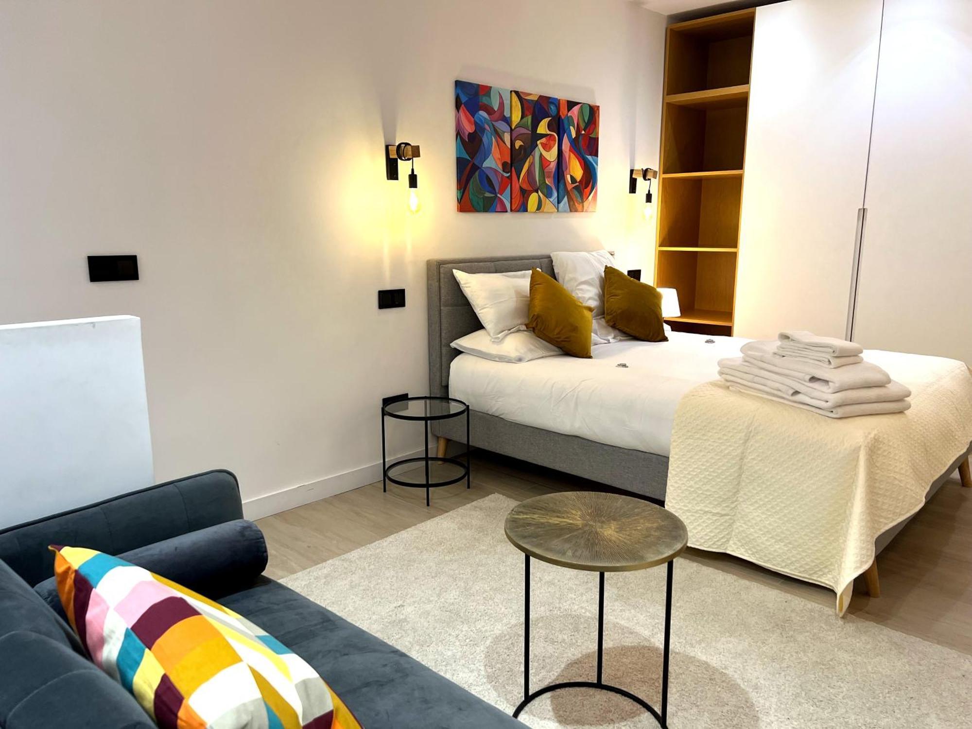 Ferienwohnung Duplex Moderno Y Acogedor Junto A Atocha Madrid Exterior foto
