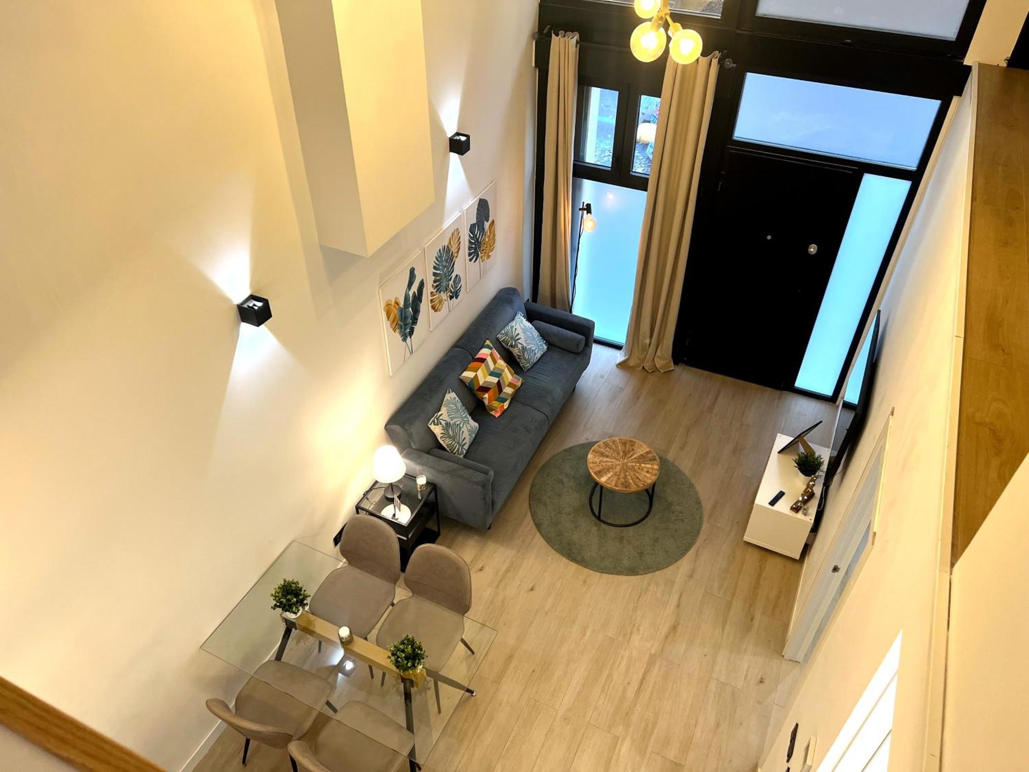 Ferienwohnung Duplex Moderno Y Acogedor Junto A Atocha Madrid Exterior foto