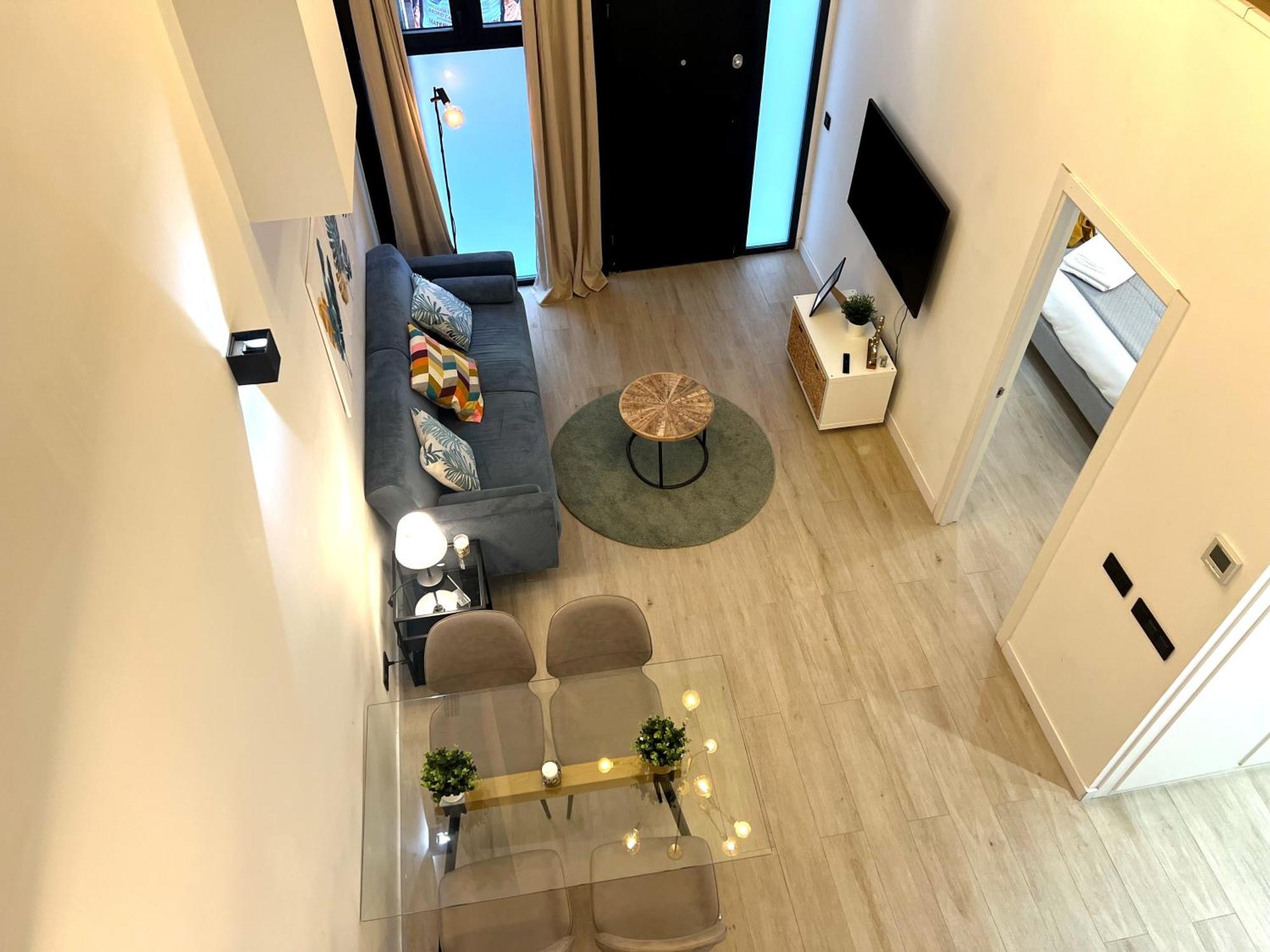 Ferienwohnung Duplex Moderno Y Acogedor Junto A Atocha Madrid Exterior foto
