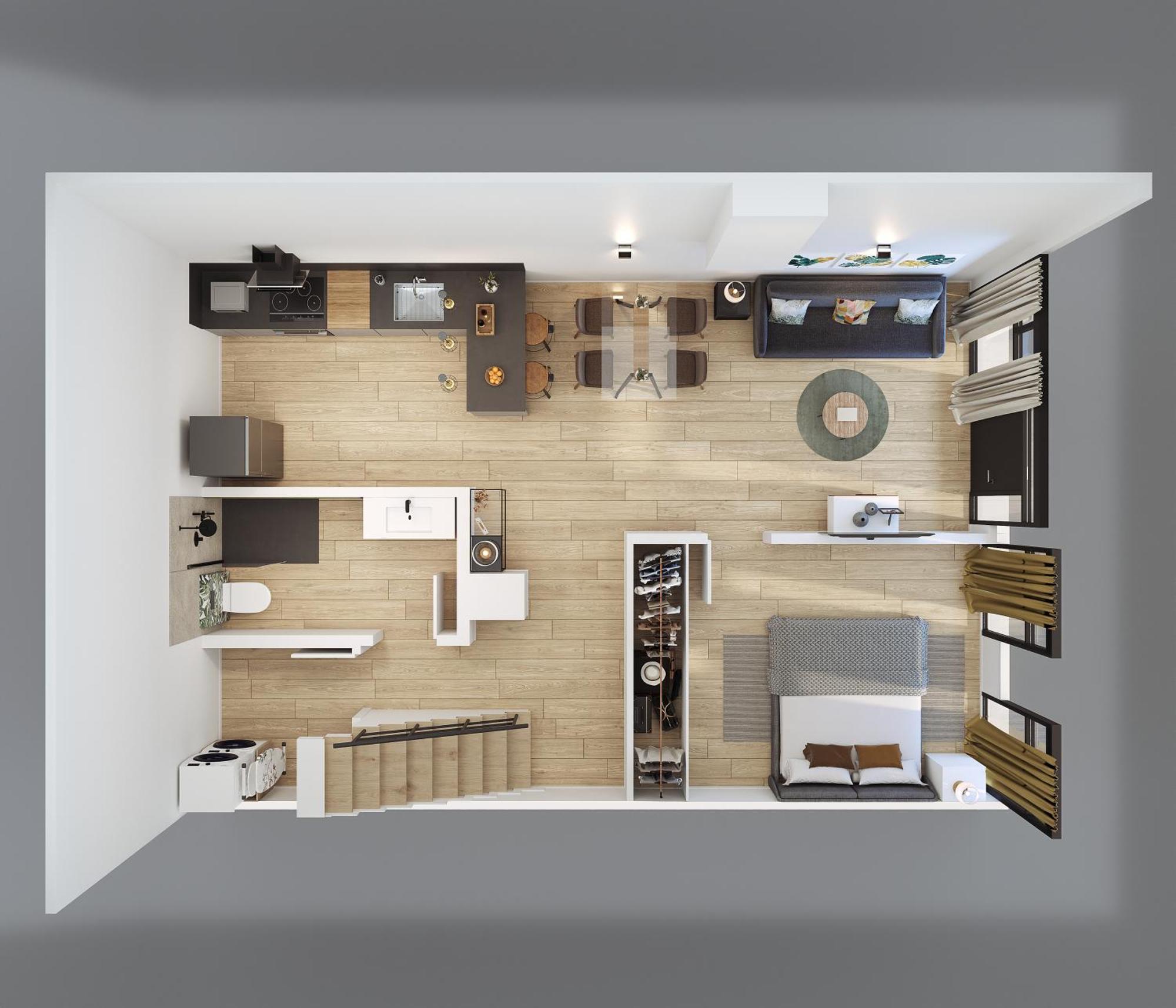 Ferienwohnung Duplex Moderno Y Acogedor Junto A Atocha Madrid Exterior foto