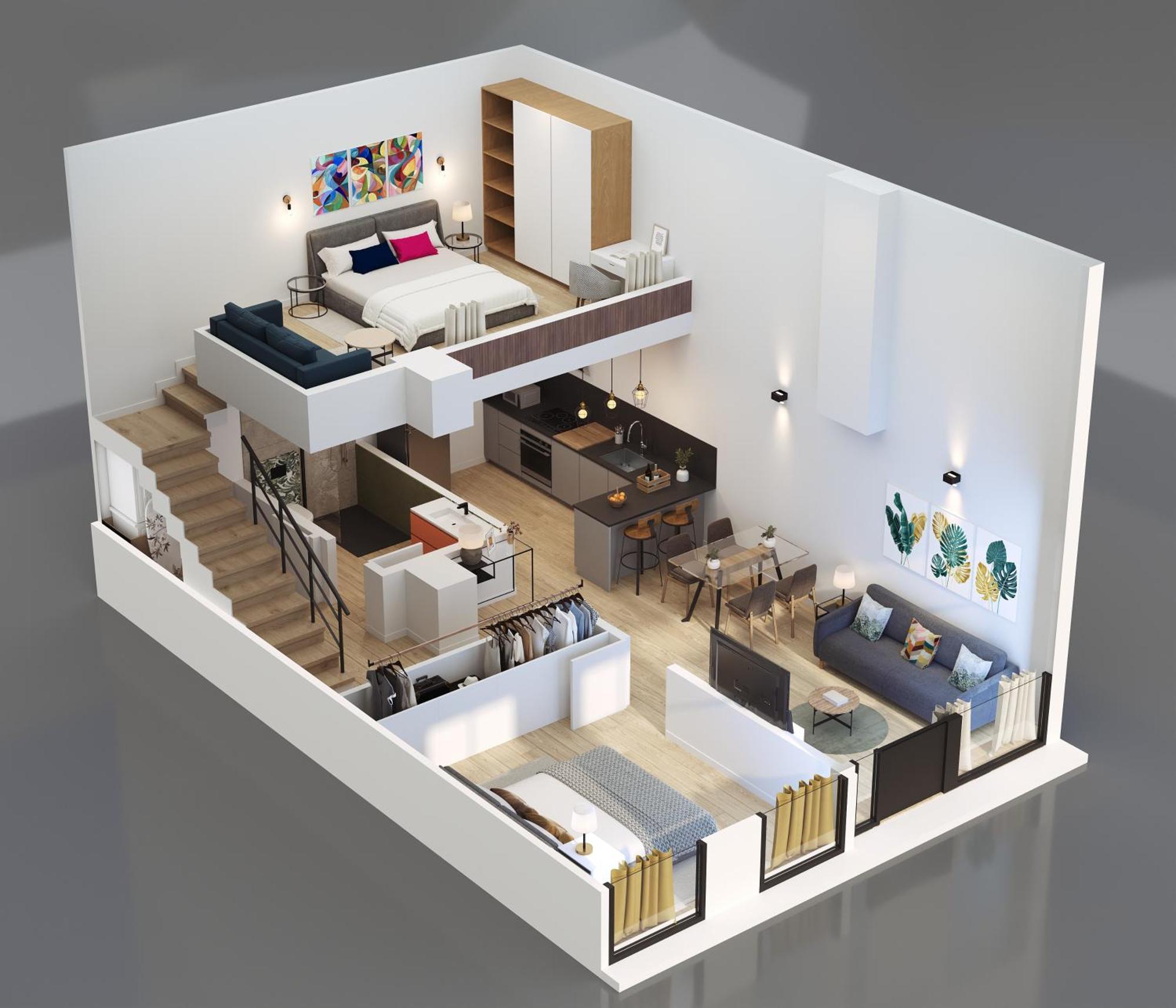 Ferienwohnung Duplex Moderno Y Acogedor Junto A Atocha Madrid Exterior foto